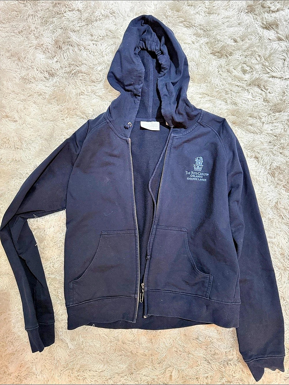 Jones & Mitchell The Ritz-Carlton Orlando Grande Lakes Zip Up Hoodie Small